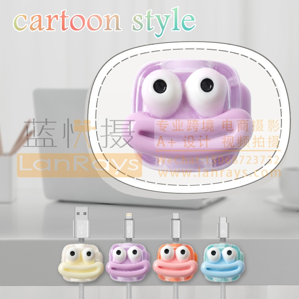 亚马逊产品拍摄主图设计-线卡